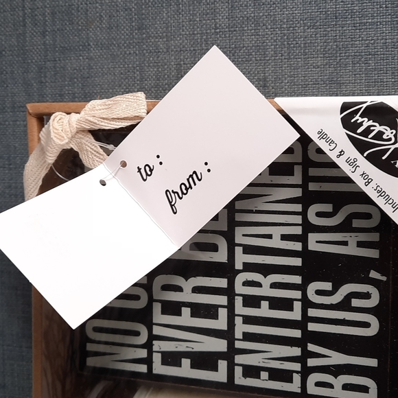 Custom Bundle-Set of 2 sets-BFF Gift Box Set Box Sign Shelf Candle - Picture 2 of 4